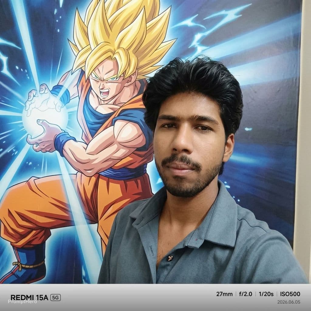 AI generated: @Son_goku wallpaper 