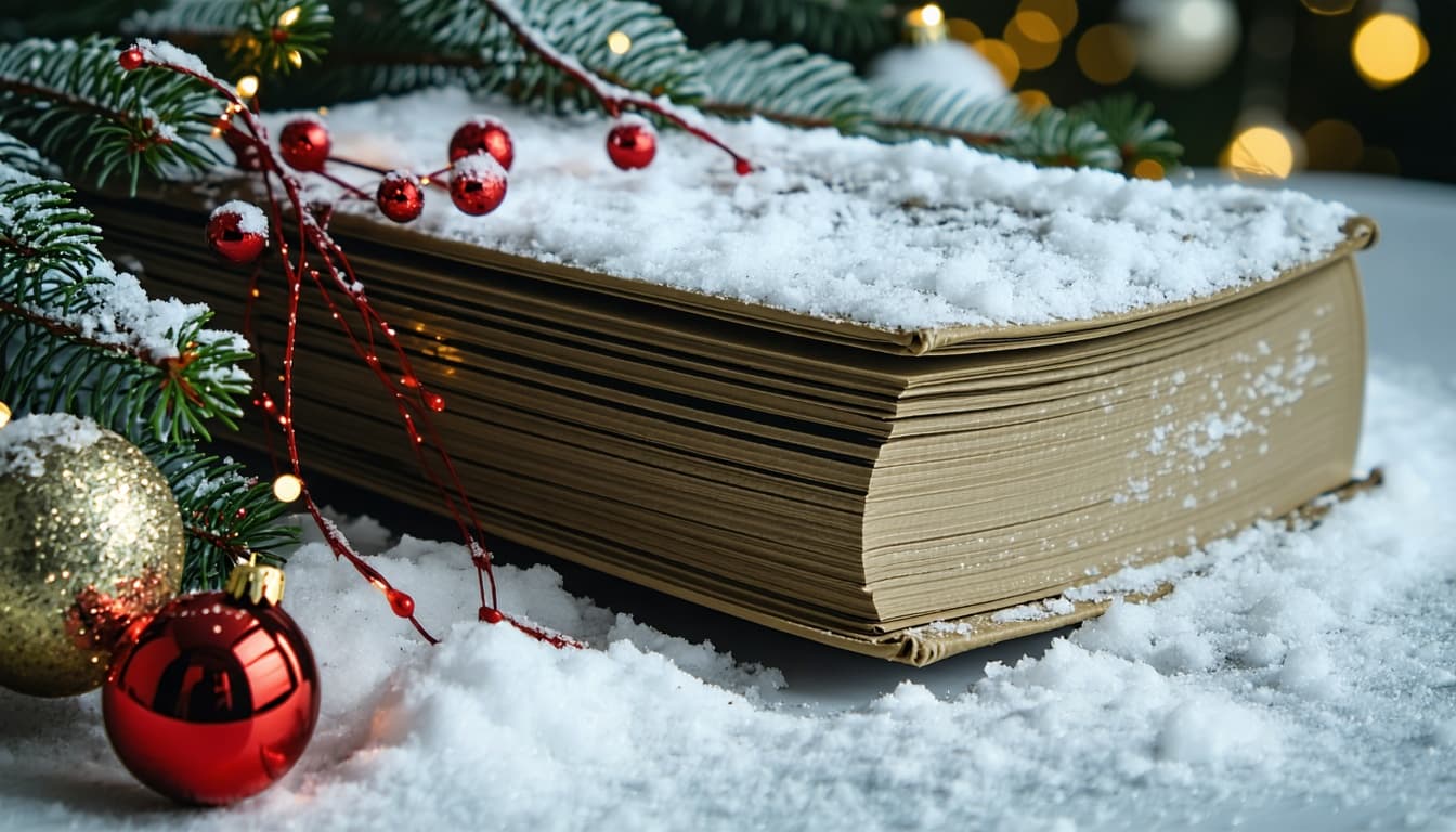 AI generated: the book of Christmas