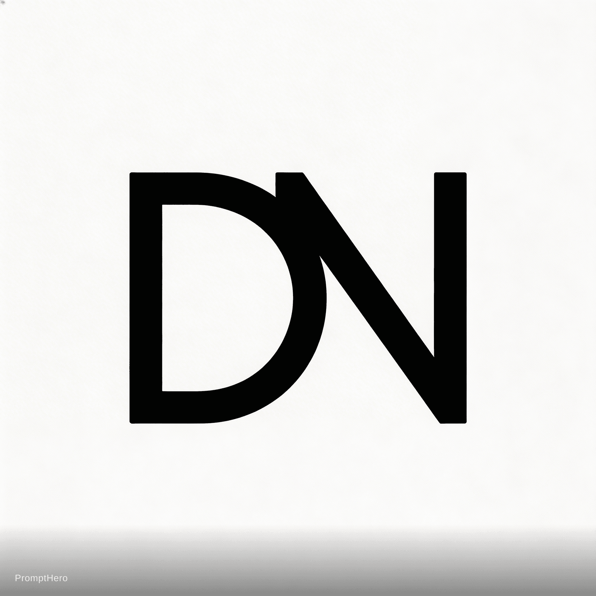 AI generated: DN logo