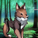 AI generated: furry!!!! art, anthro digitigrade!!!! natural - colored ( ( fox ) ) with black paws, walking upright...