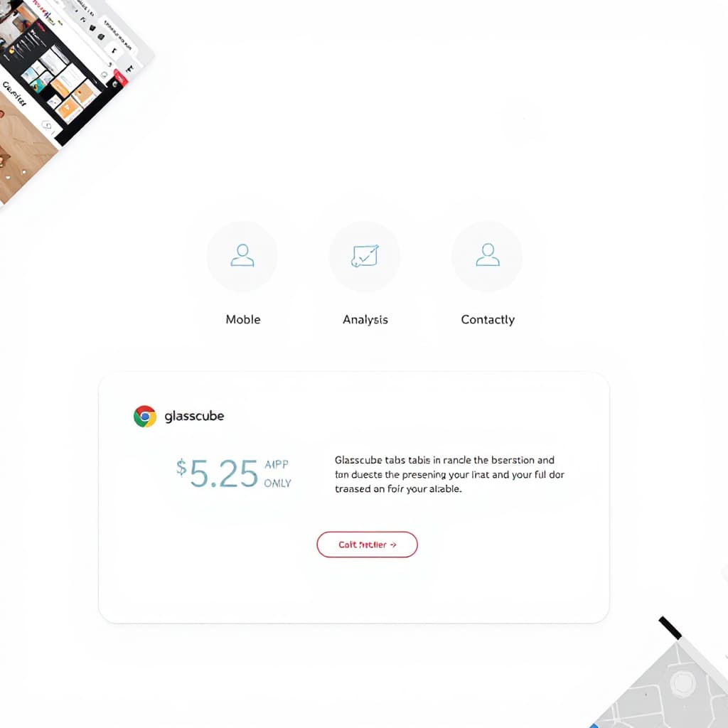 AI generated: Glasscube Tabber is a lightweight Chrome Extension that passively tracks your active tabs and sends ...