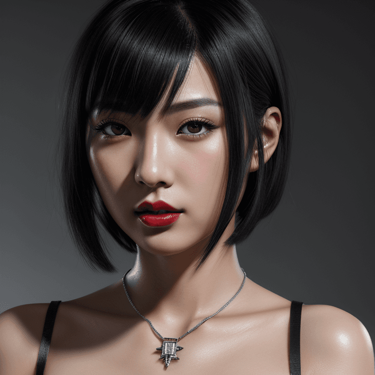 AI generated: hyper realistic headshot photo of a beautiful  japanese young girl, very beautiful, slim, skinny, th...