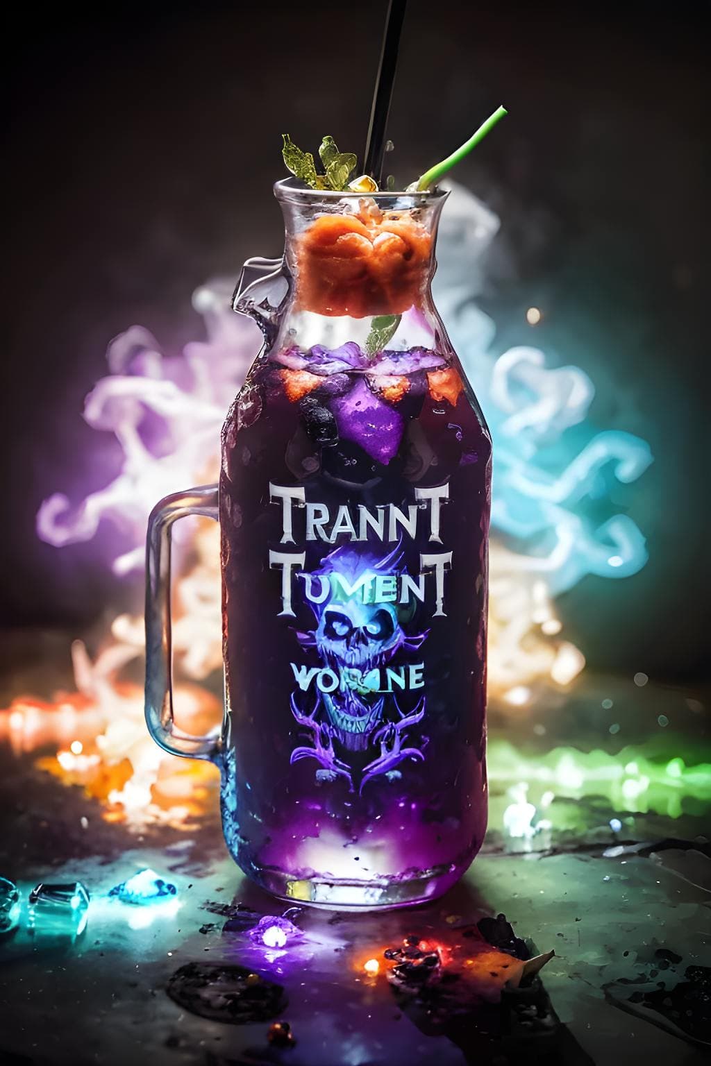 AI generated: Tyrant_Virus_beverage__out_of_this_world_zombie_drink__
