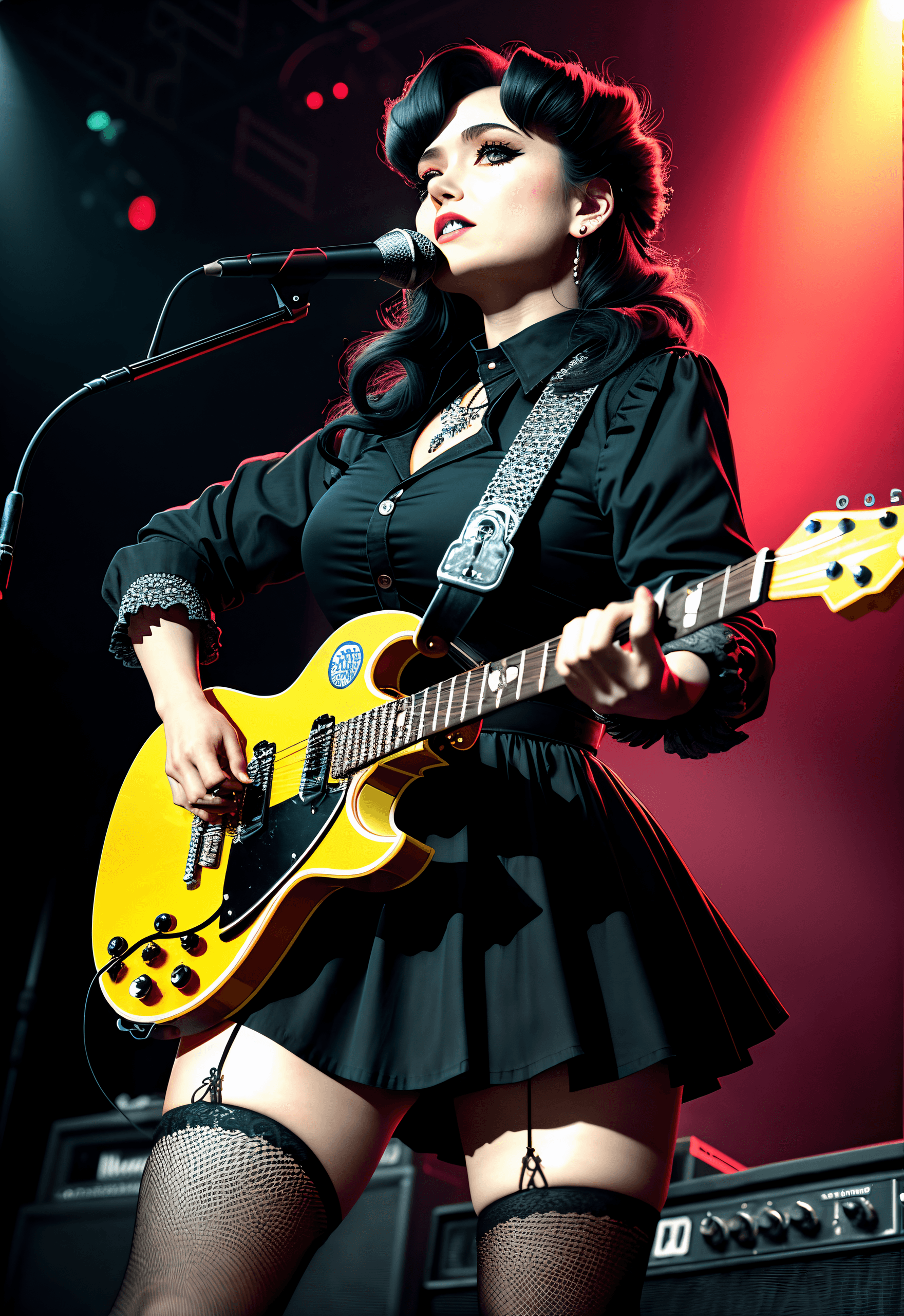 AI generated: (Masterpiece, Award winning , Best Quality:1.2), Japanese subculture, idols, fashion, manga, anime, ...