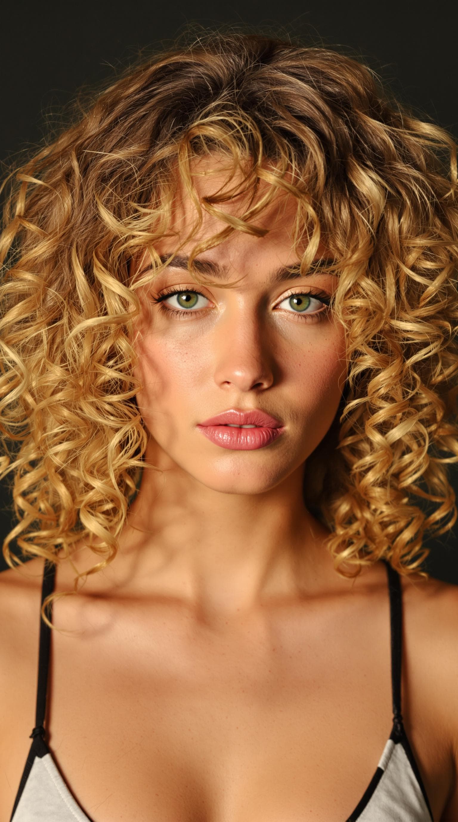 AI generated: "Image is a portrait captured with a Sony A1 50.1mb using a 26mm prime lens, featuring a 21 year old...