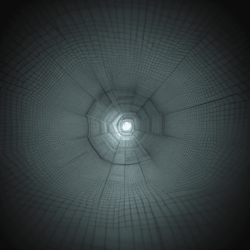 AI generated: Fundo de vidro gradiente abstrato, renderização 3d.