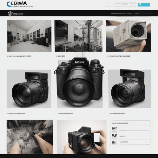 AI generated: crie para mim todo um layout de um site de servico de cabeamento de redes instalacao de cameras