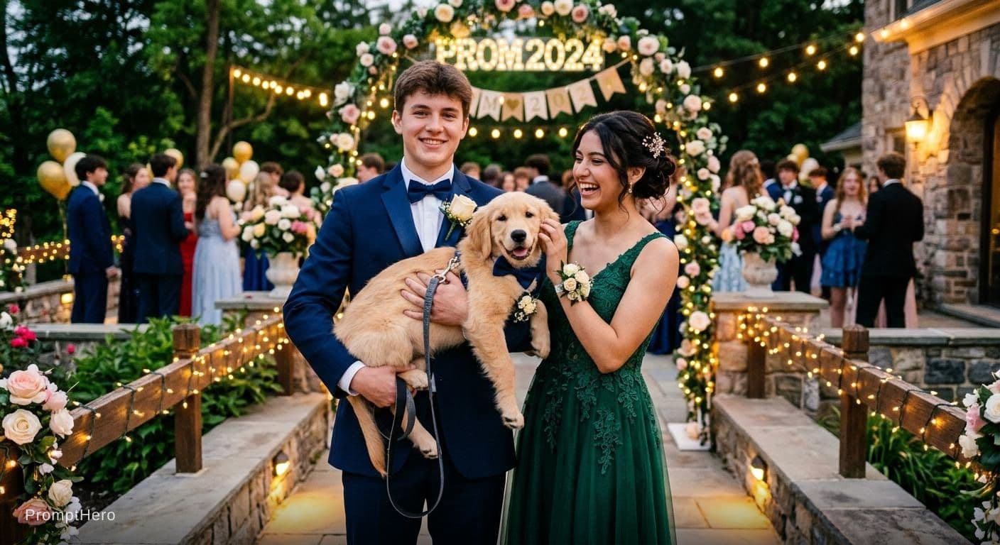 Hero prompt: Prom pet
