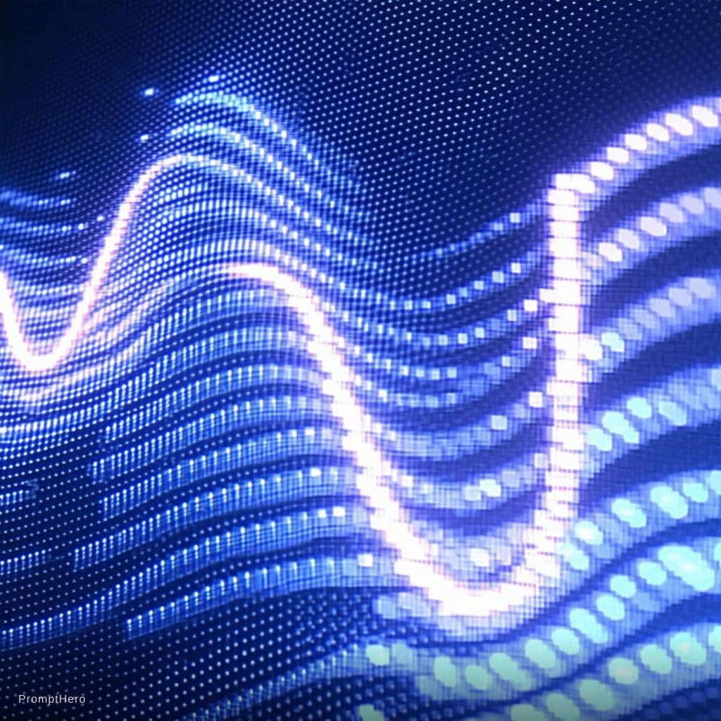 AI generated: a photo of a music web