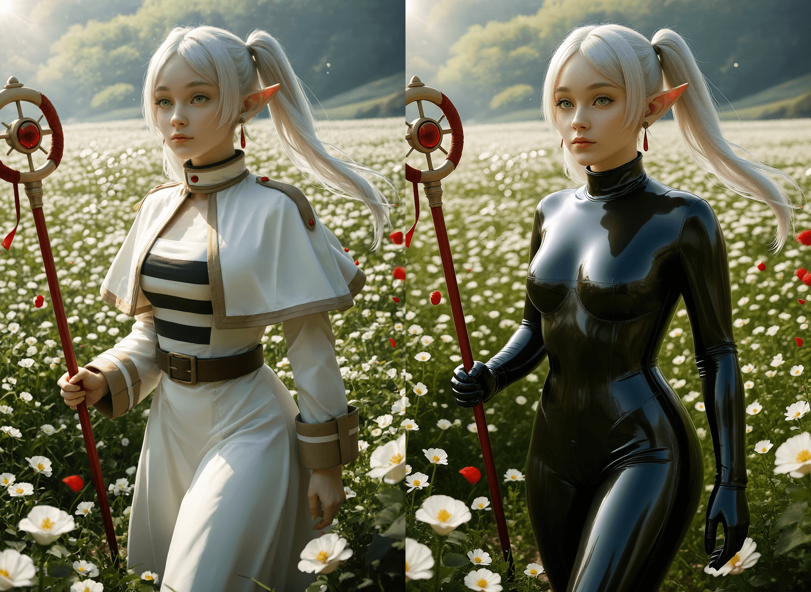 Latex Clothes [Flux Kontext]