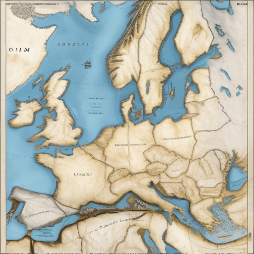 AI generated: High resolution image  of an ancient Roman empire