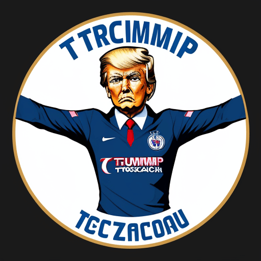 AI generated: Donald J Trump as a Logo for The soccer club  „FC Trumpzonspor“