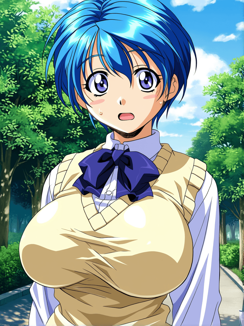 広瀬真理子 Hirose Mariko (GREEN ~Akizora no Screen) Anima