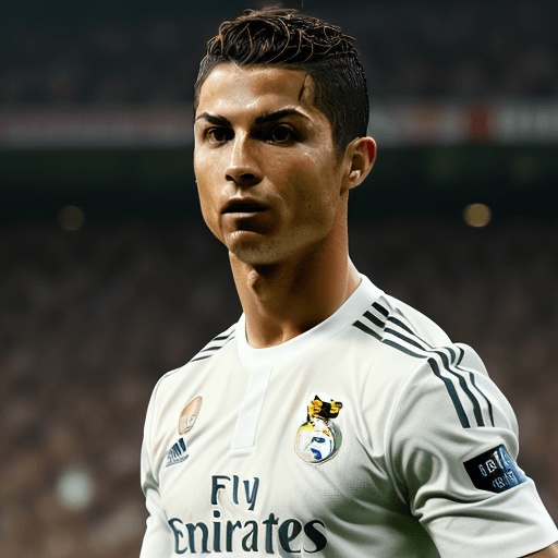 AI generated: Image of Cristiano Ronaldo