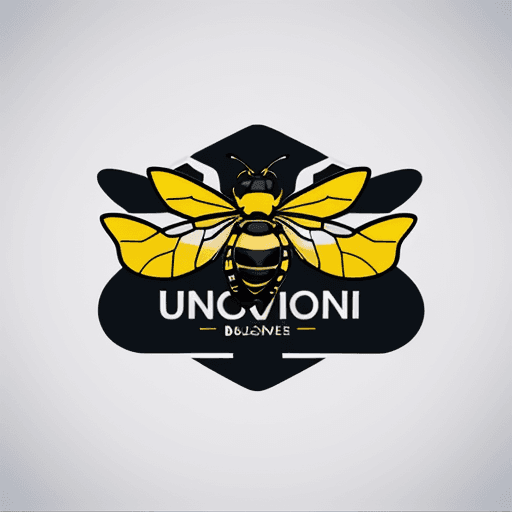 AI generated: bee image, business, logo, versatile, unique, striking and creative, business model, innovation, ent...