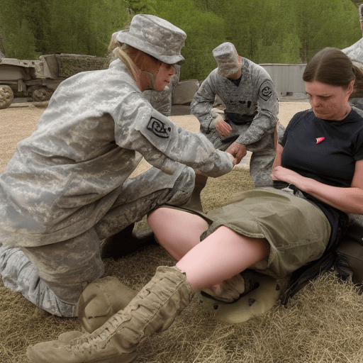 AI generated: In the year 2023, telemedicine in the military field has advanced considerably, especially in the co...