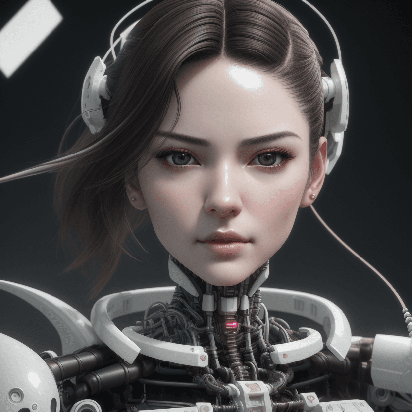 AI generated: retrato de frente, 20 yo, Character Sheet, cabello corto y ondulado, complex 3d render ultra detaile...