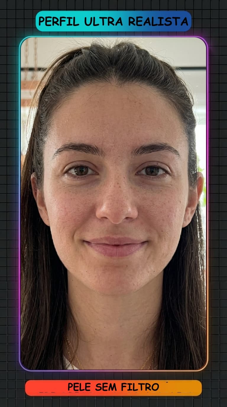 AI generated: Close portrait photograph of a real human face, showing the entire face from hairline to chin and bo...