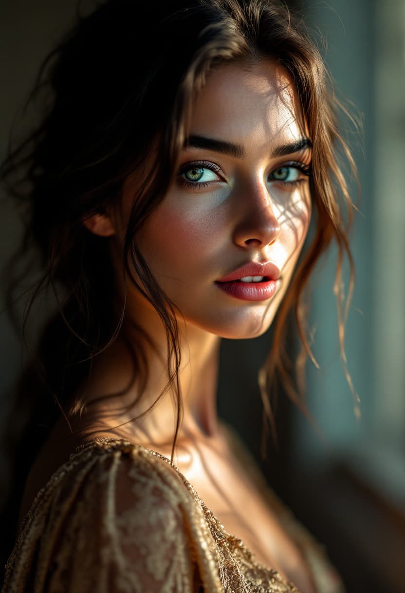 AI generated: high-resolution photo of a Spanish supermodel, photorealistic, UHD, optimal photography, natural lig...