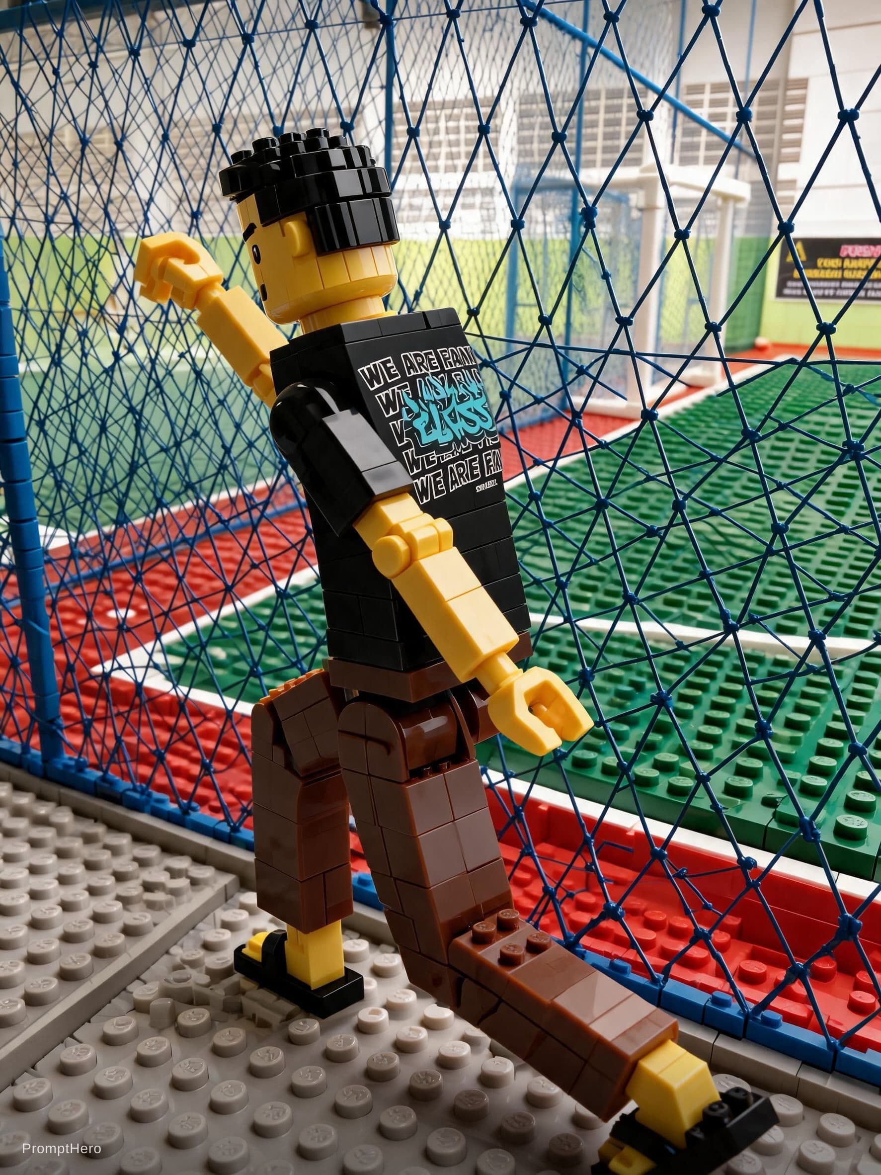 Hero prompt: lego