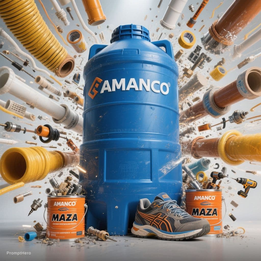 AI generated: Commercial product photography, high-impact advertising composition, dynamic sneaker-style product p...