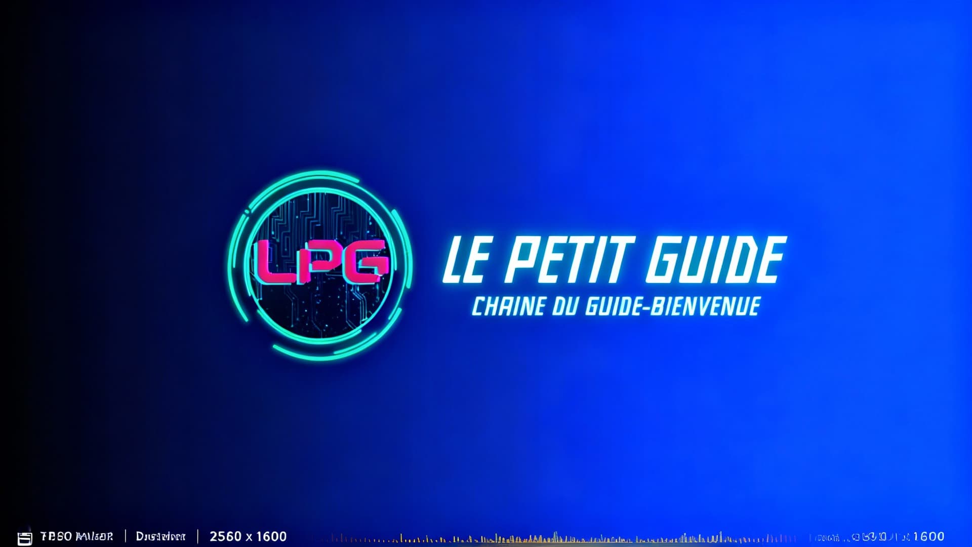 AI generated: mon écran est de 2560 x 1600 , j'aimerais que tu me génère un très belle image de fond de la même ré...