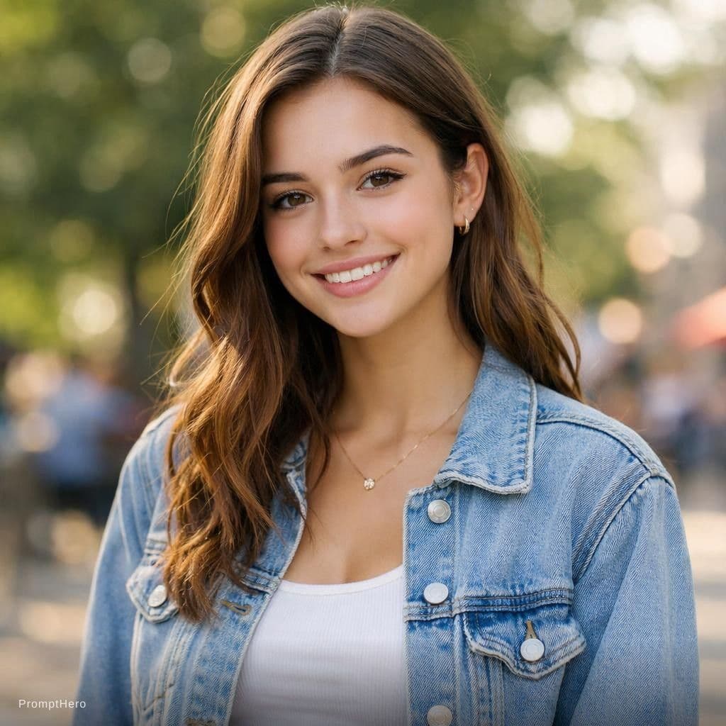AI generated: a girl who is 20 years old