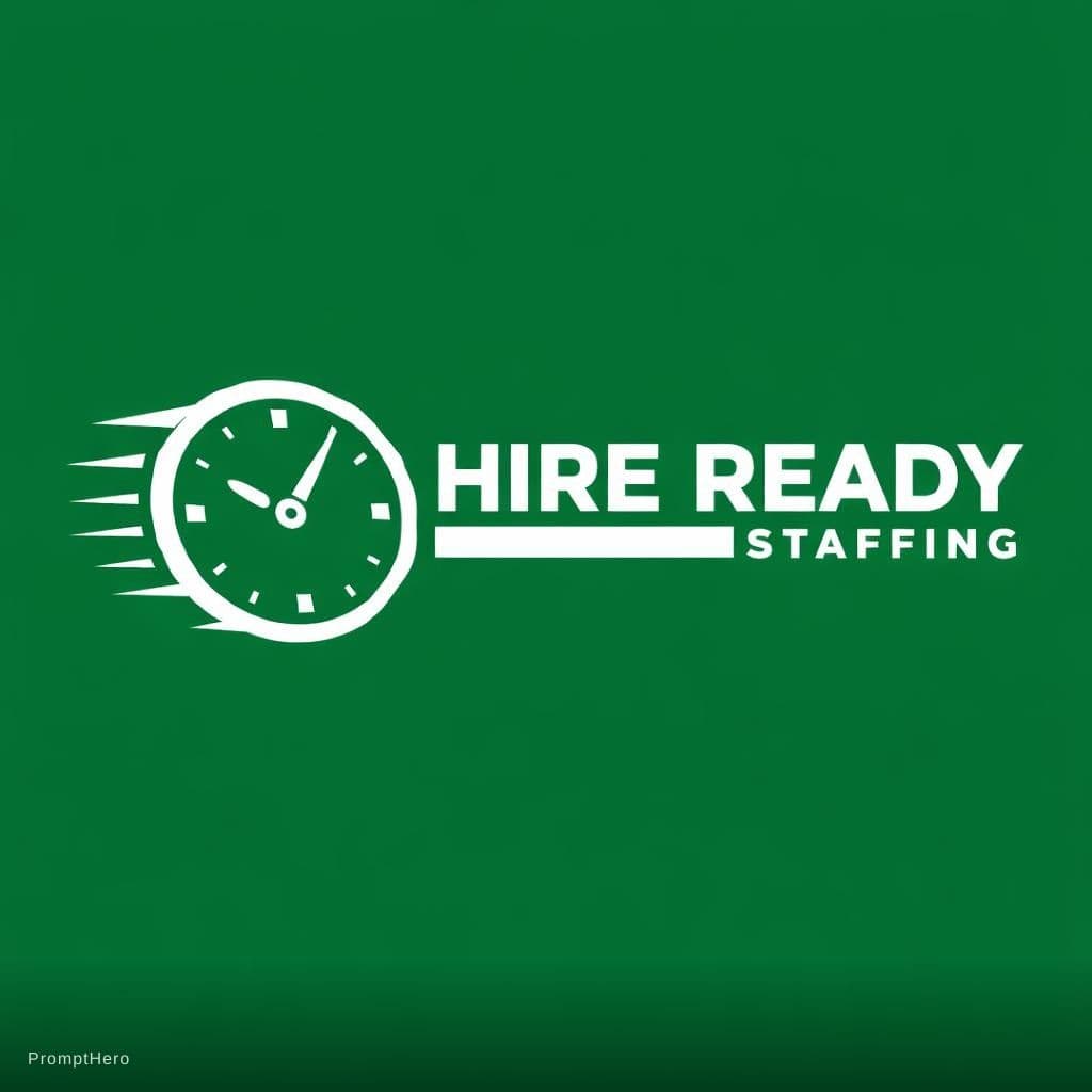 AI generated: please creat a logo using attached coloru scheme, please add a clock or something to show we move qu...
