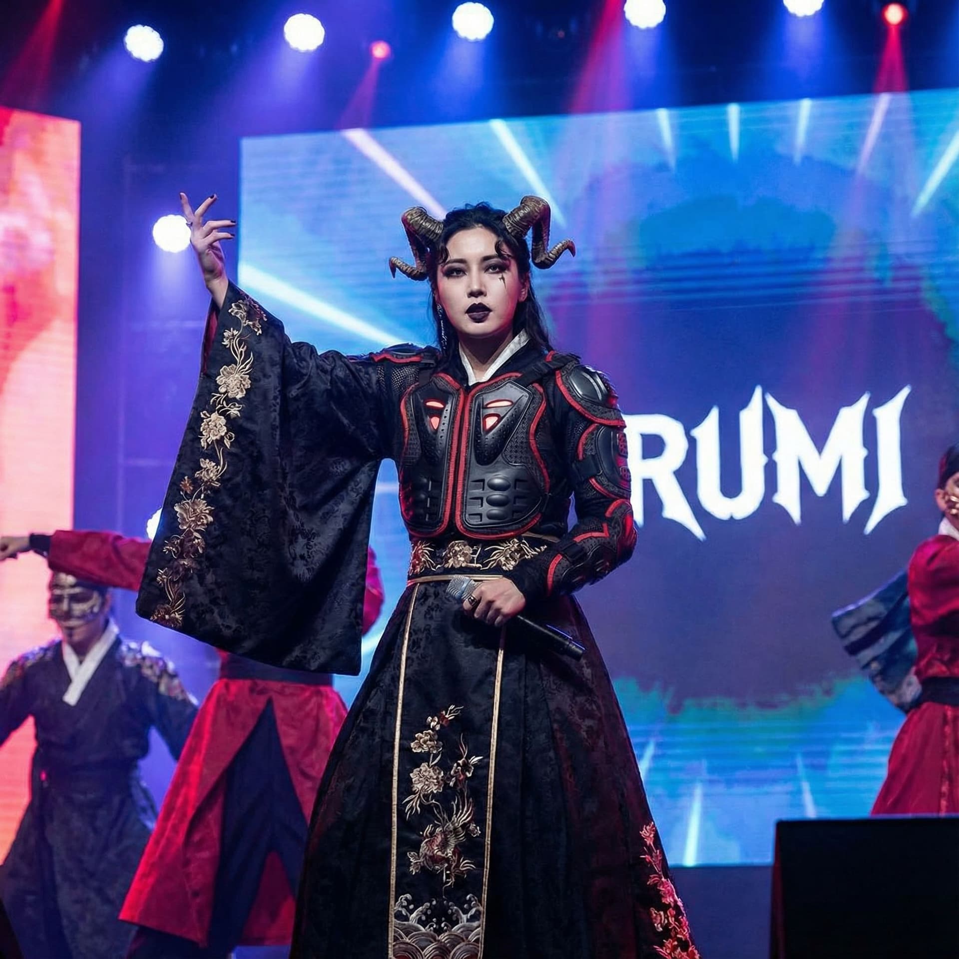 AI generated: What if Rumi became a K-POP DEMON