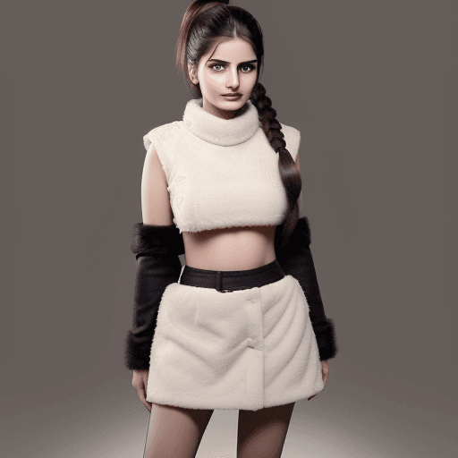 AI generated: Hyper realistic potrait of a girl who looks like tara sutaria, armeena khan,  pakistani beautiful mo...