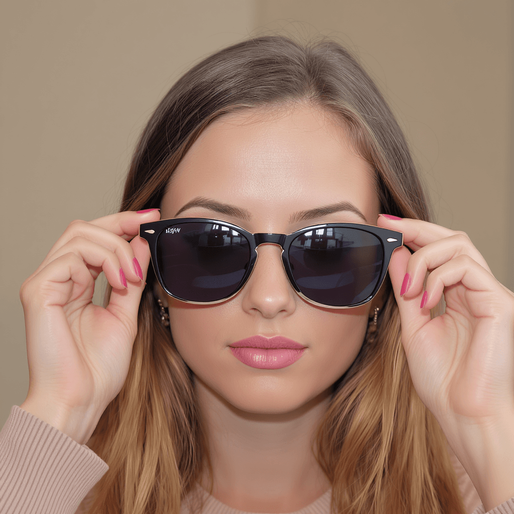 AI generated: remove the sunglass
