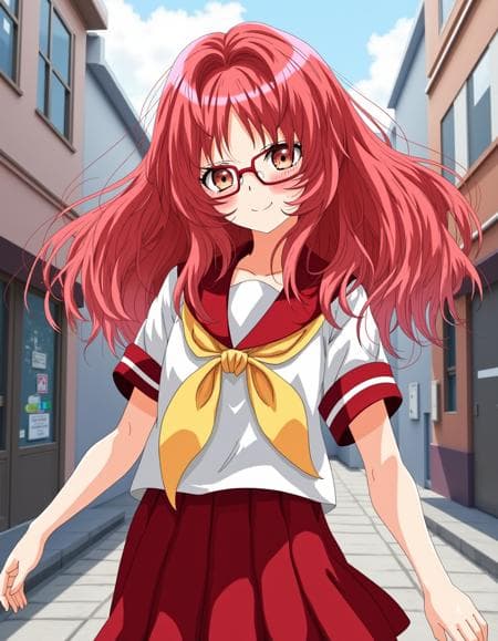 Ai Mie (The Girl I Like Forgot Her Glasses) | Pony / SD1.5 / FLUX