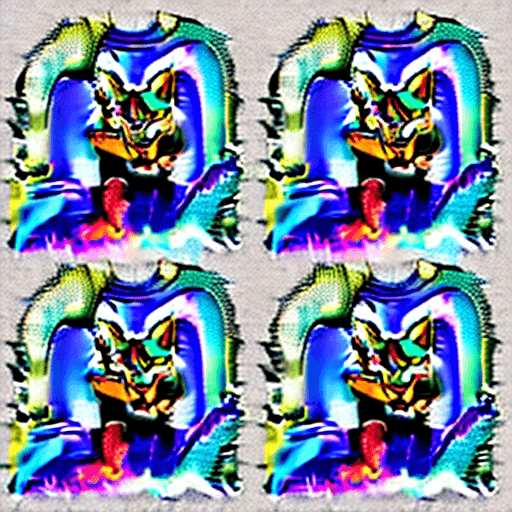 AI generated: 
3D cartoon Fox Head with Human Body, Wearing Iridescent Holographic Liquid Texture & Translucent Ma...