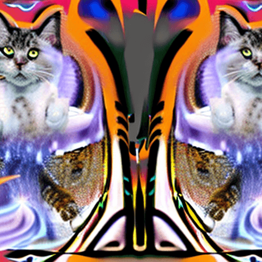 AI generated: an anthropomorphic cat wearing white linen is depicted in an action pose, swirling water with an arr...