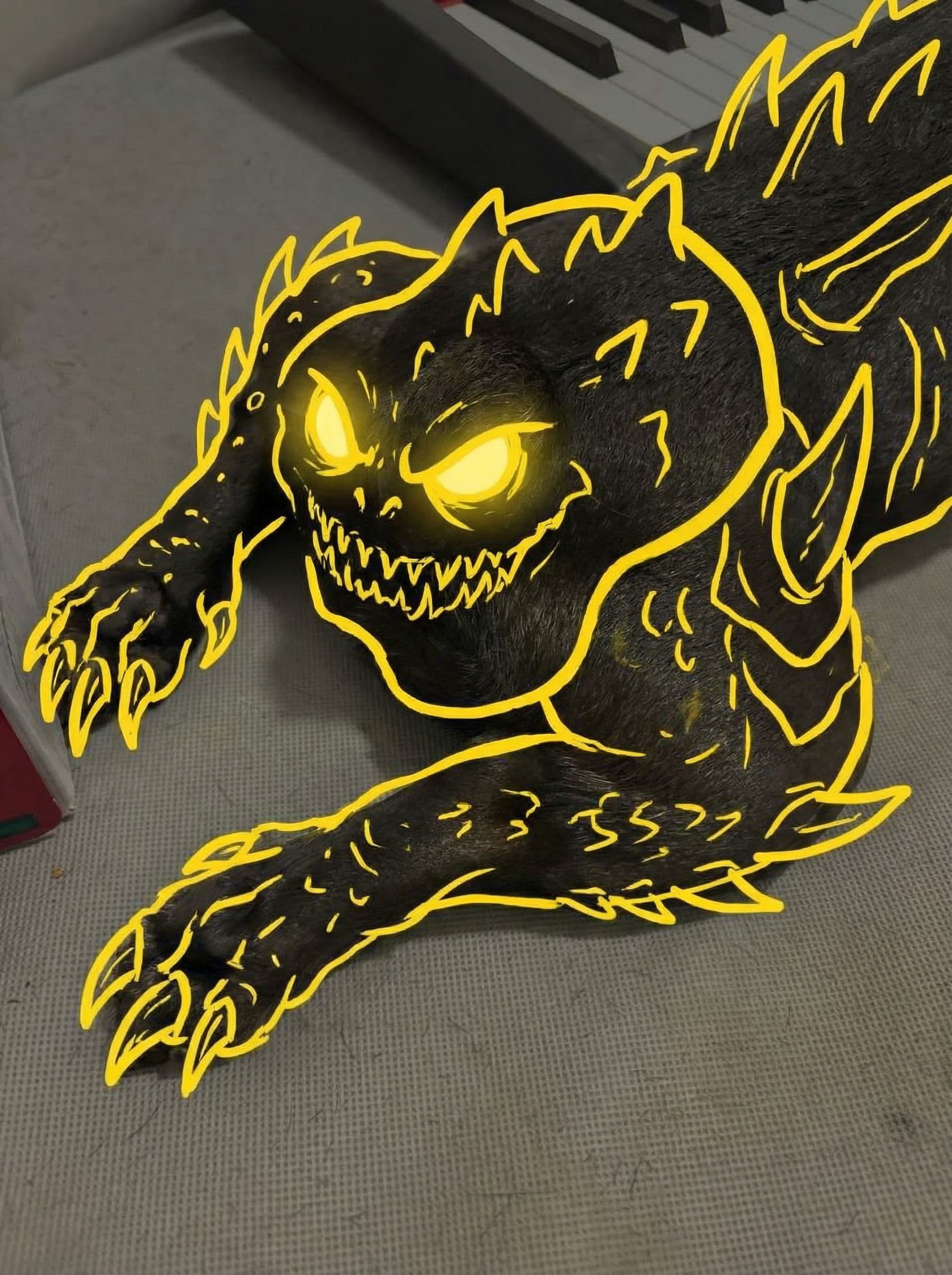 AI generated: more monster