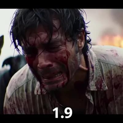 AI generated video: Oh the burden bleed, it was the world on fire. No-one eating bodies so I was wrong to leave to avoid...