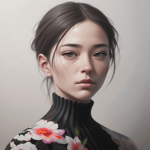 AI generated: Strive to produce a piece that stands out as a striking example of beautiful digital art, seamlessly...