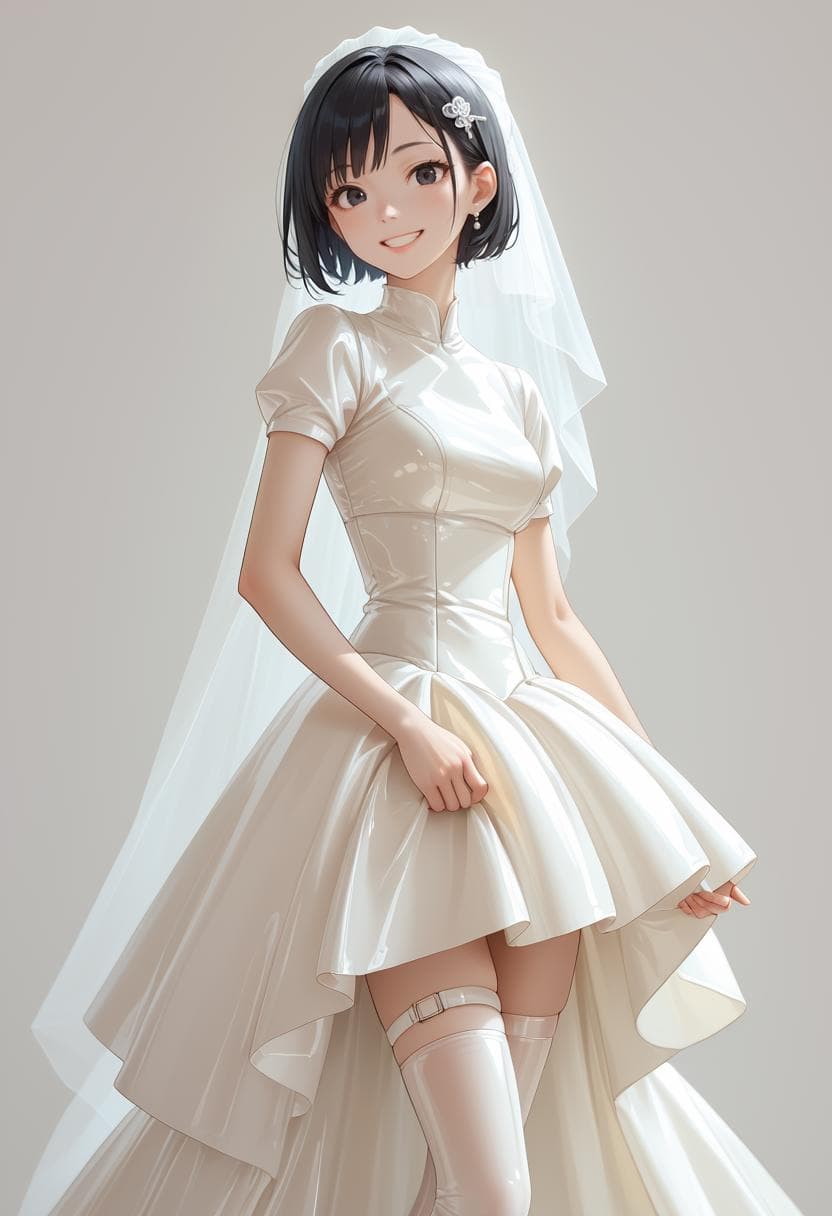Latex Wedding Dress