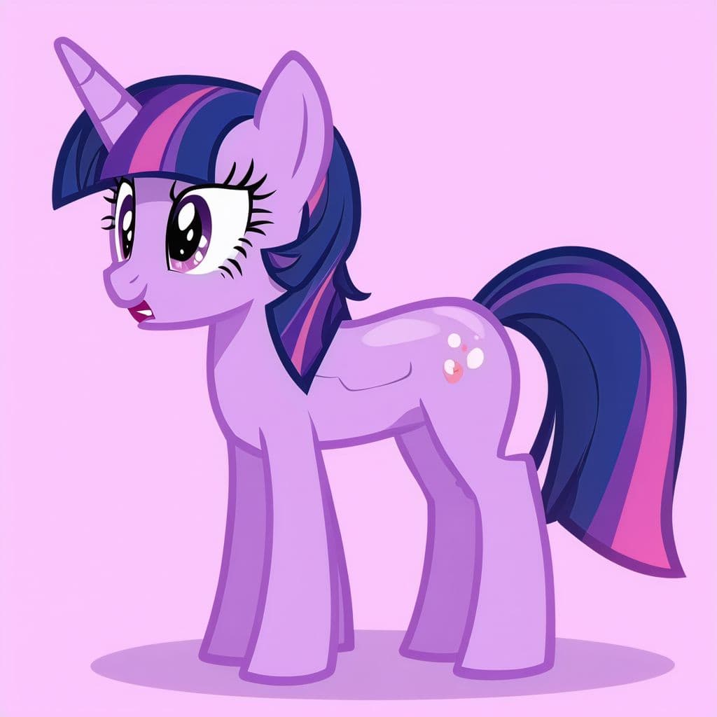 AI generated: Positive: score\_9, score\_8\_up, 2girls, mlp, twilight sparkle, twilight velvet, tail, futanari, fu...