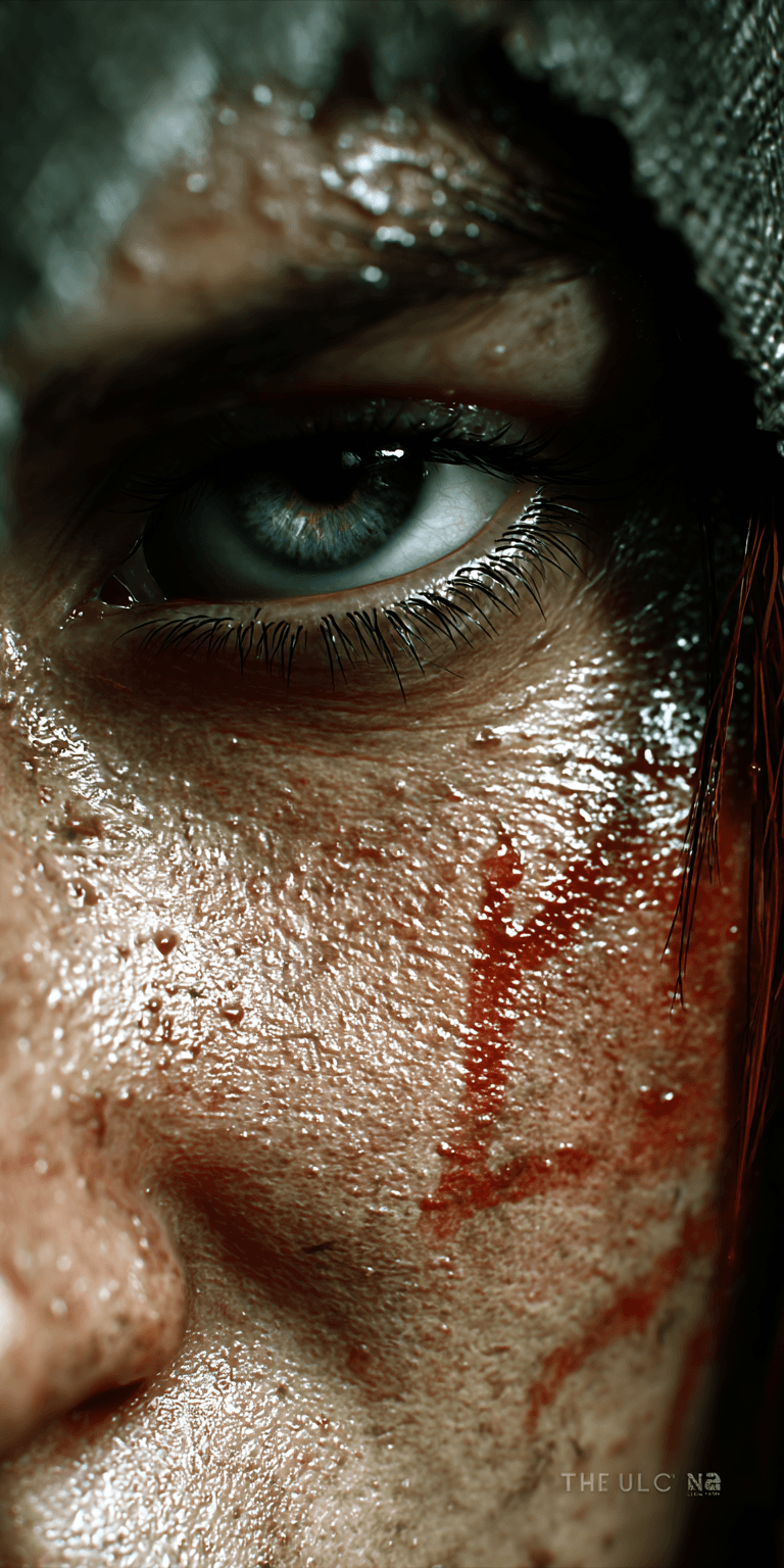 AI generated: hyper-realistic photo, woman, close-up --no freckles --chaos 75 --ar 1:2 --stylize 750 --v 7