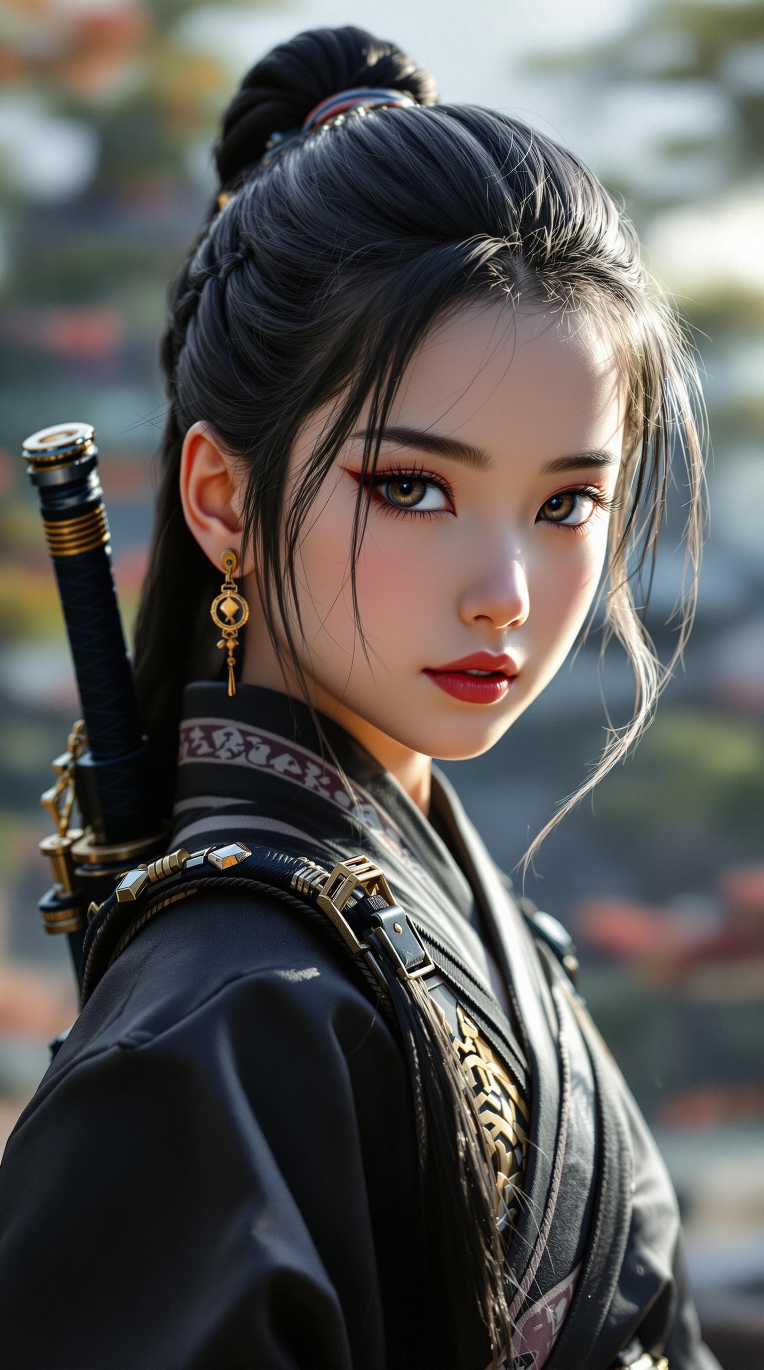 AI generated: a professional photo of a exceptionally beautiful girl in the world (must be age 7), (seven year old...