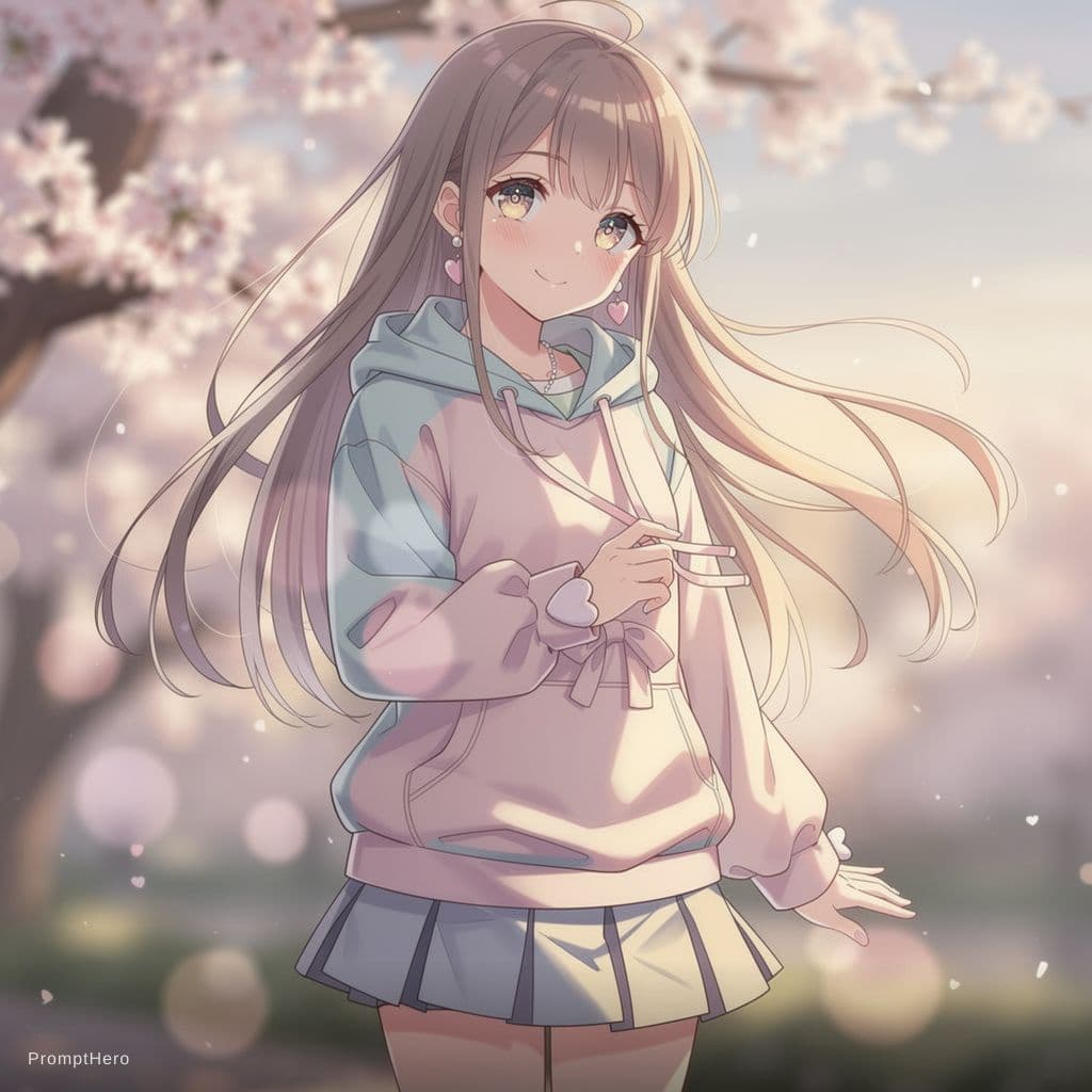 AI generated: Anime girl new 🥰