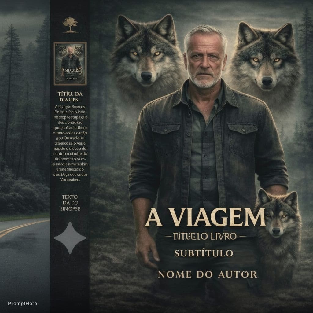AI generated: gere uma capa profissional de um livro com a imagem de referencia 
