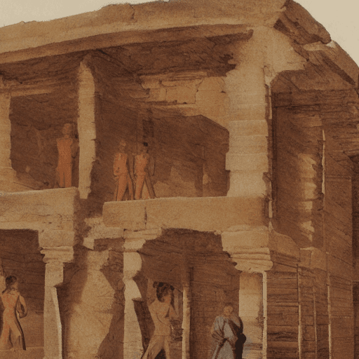 AI generated: ancient babylon