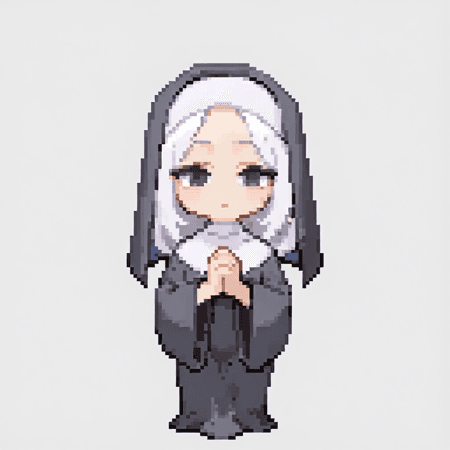 Pixel Art Sprite - Elin - Style IllustriousXL - Noob LORA