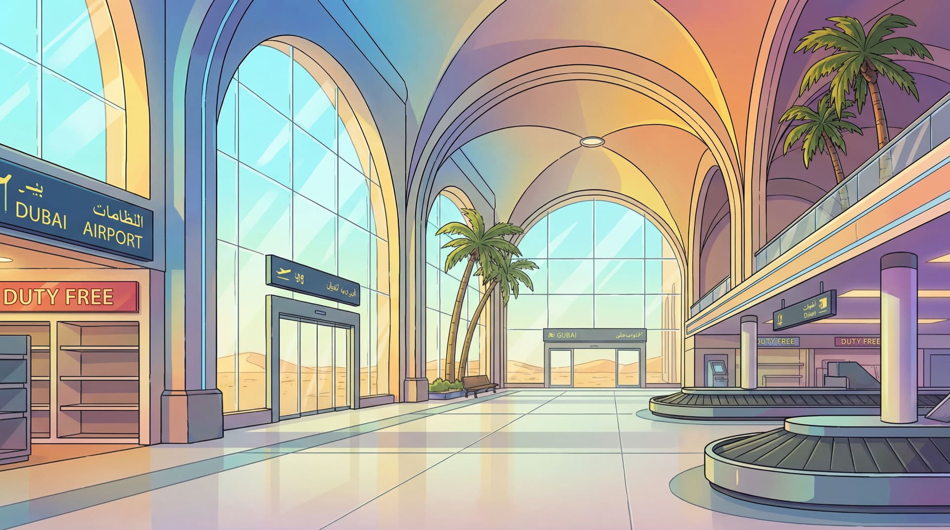 AI generated: In the exact style of the uploaded reference, featuring the same color scheme and clean bold lines, ...