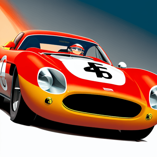 AI generated: go speed racer, mach 5