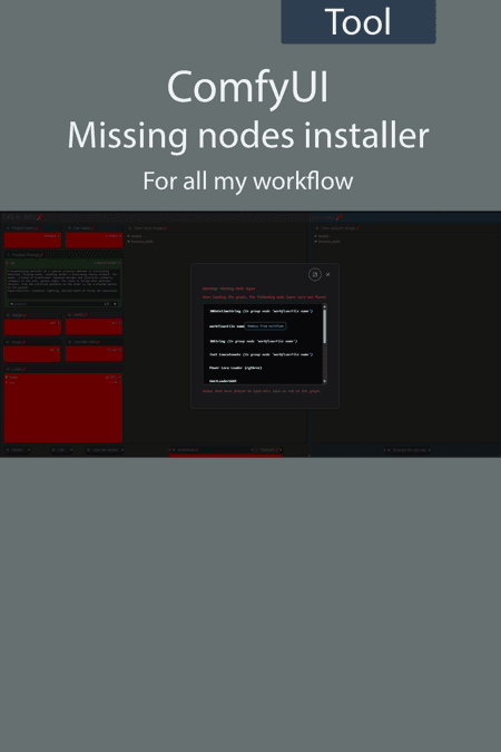 ComfyUI missing nodes auto installer - Image 1
