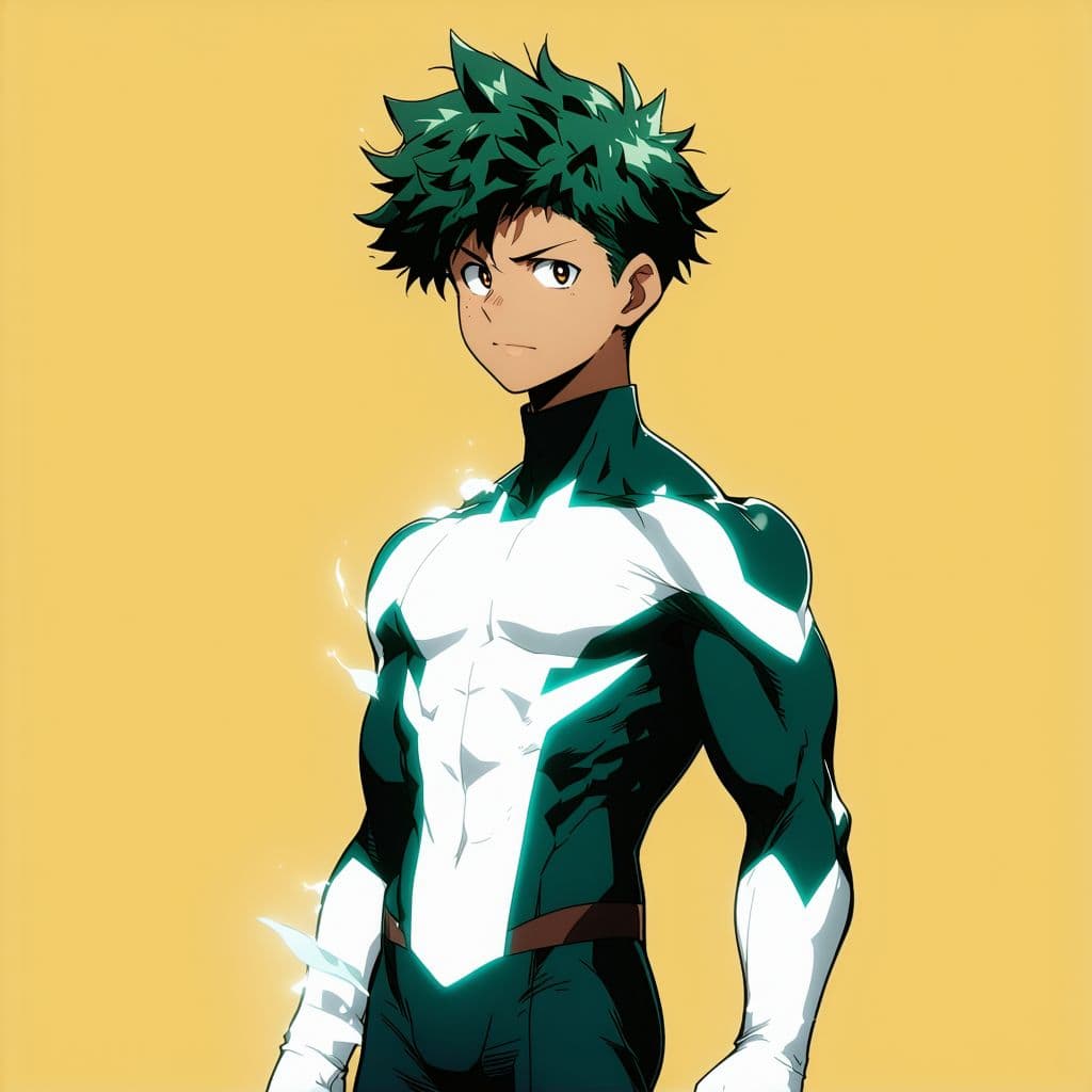AI generated: Mirko from My Hero Academia