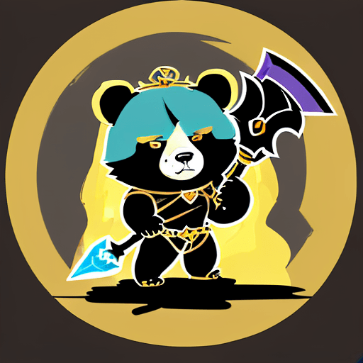 AI generated: Generate an image in the style of the 'Here to Slay' card game, devoid of any text elements. The art...